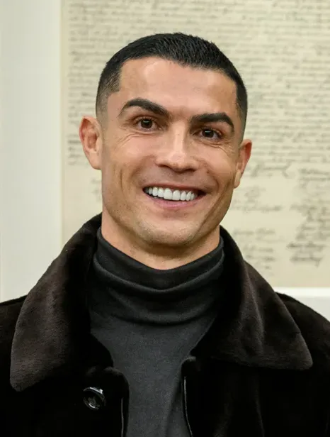 Porträtt av Cristiano Ronaldo