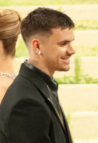 Porträtt av Romeo Beckham