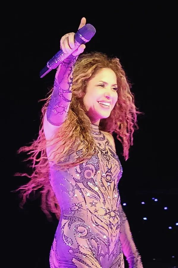 Shakira på scen i Medellín 2025