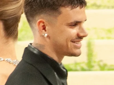 Porträtt av Romeo Beckham